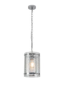 Portarlington 20.5cm Pendant  Cobbled Glass