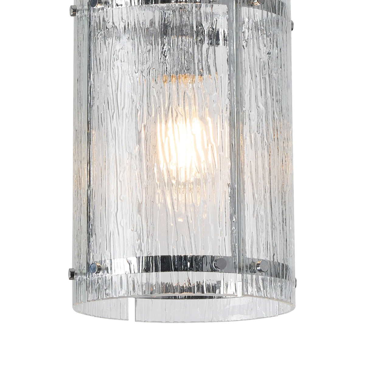 Portarlington 20.5cm Pendant  Ripple Glass