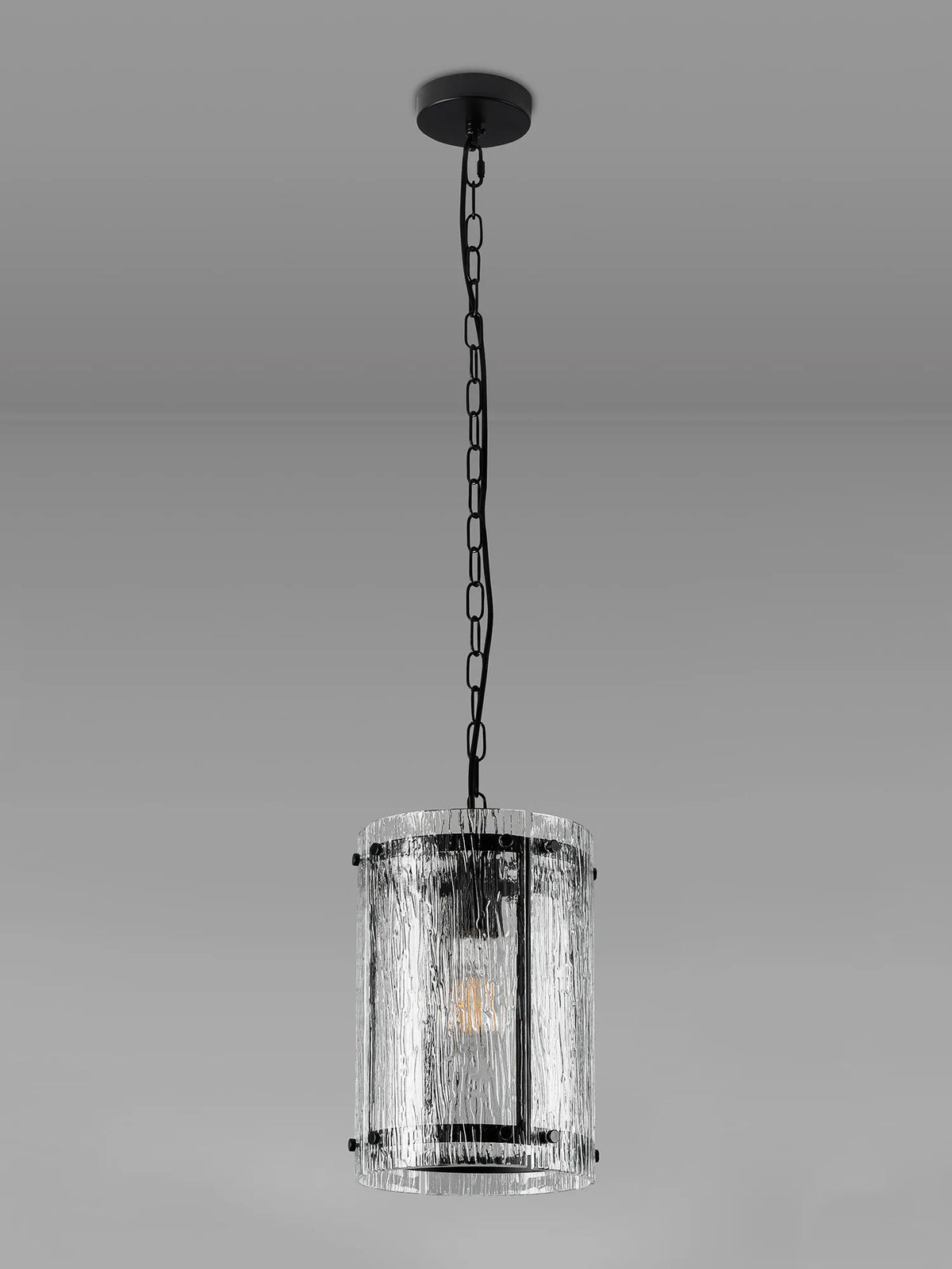 Portarlington 20.5cm Pendant  Ripple Glass