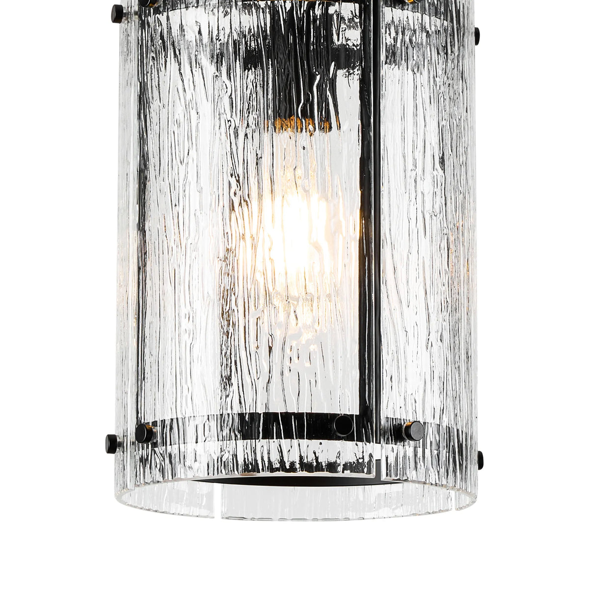 Portarlington 20.5cm Pendant  Ripple Glass