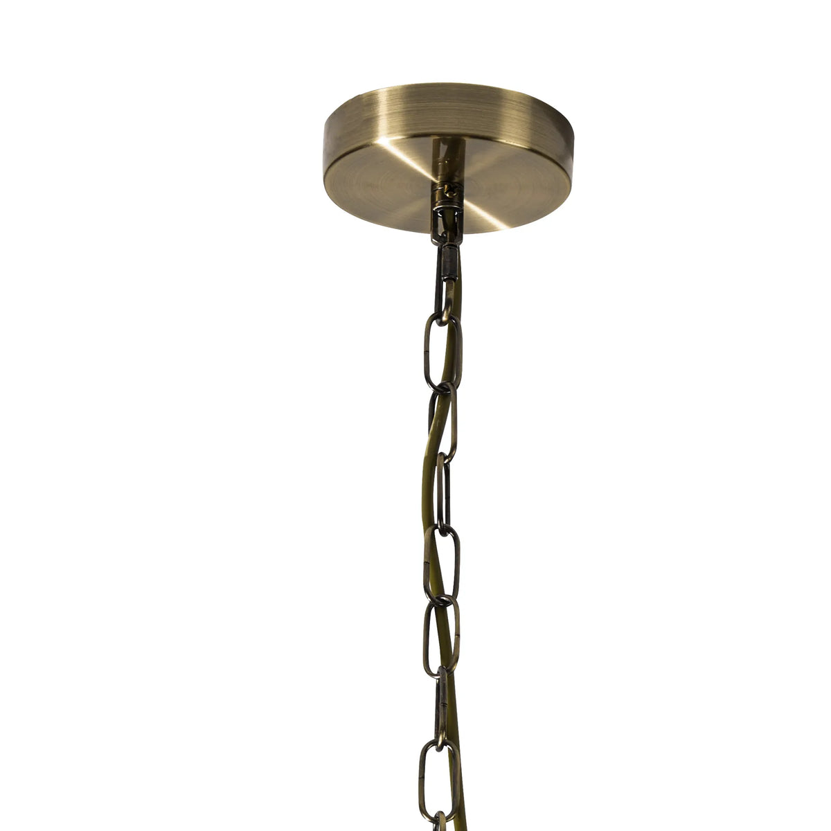 Portarlington 35cm Pendant Narrow Ribbed Glass