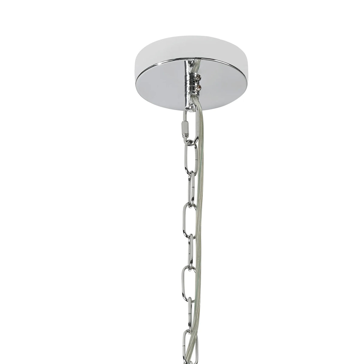 Portarlington 35cm Pendant Wide Ribbed Glass