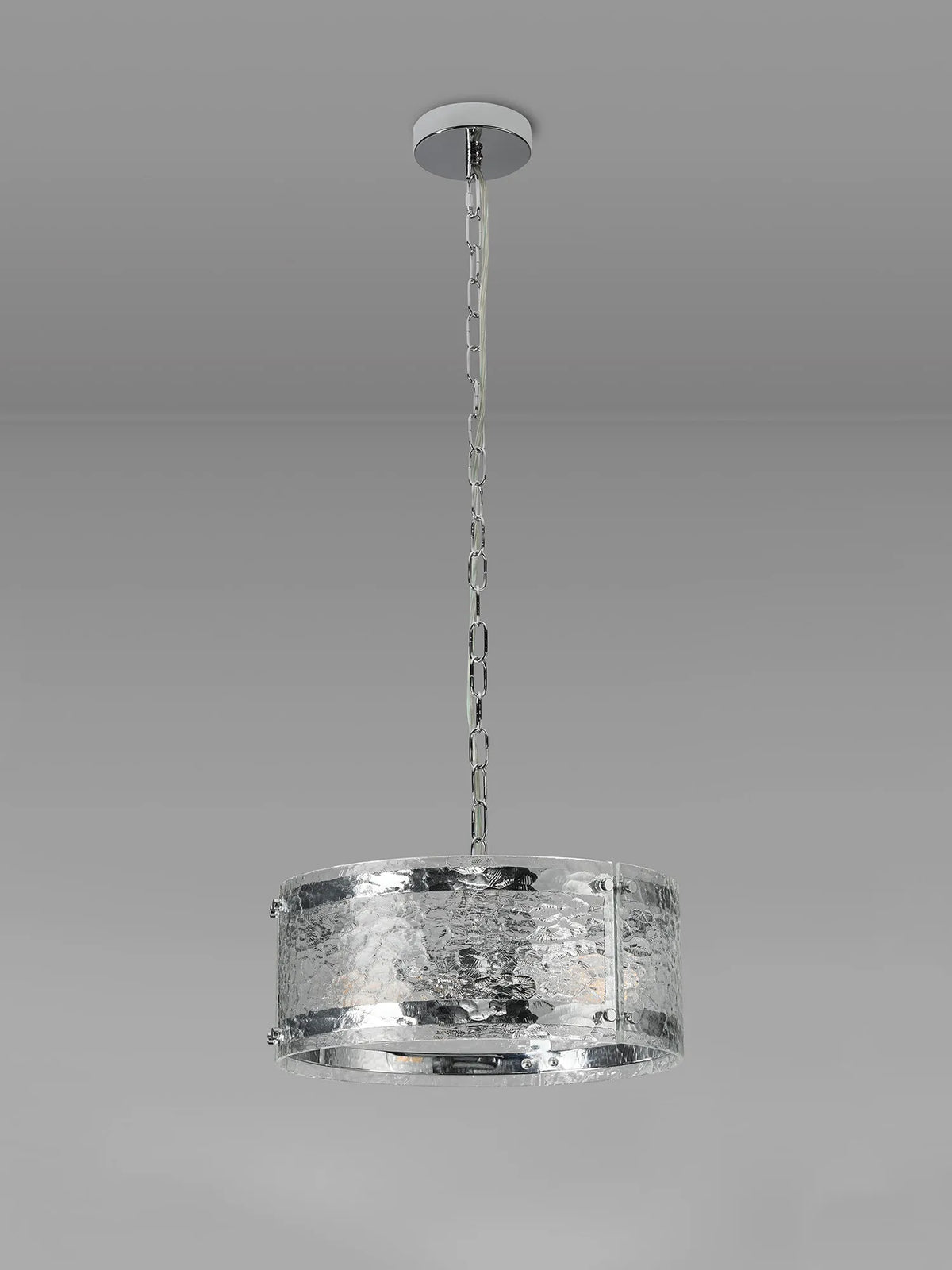 Portarlington 35cm Pendant Cobbled Glass