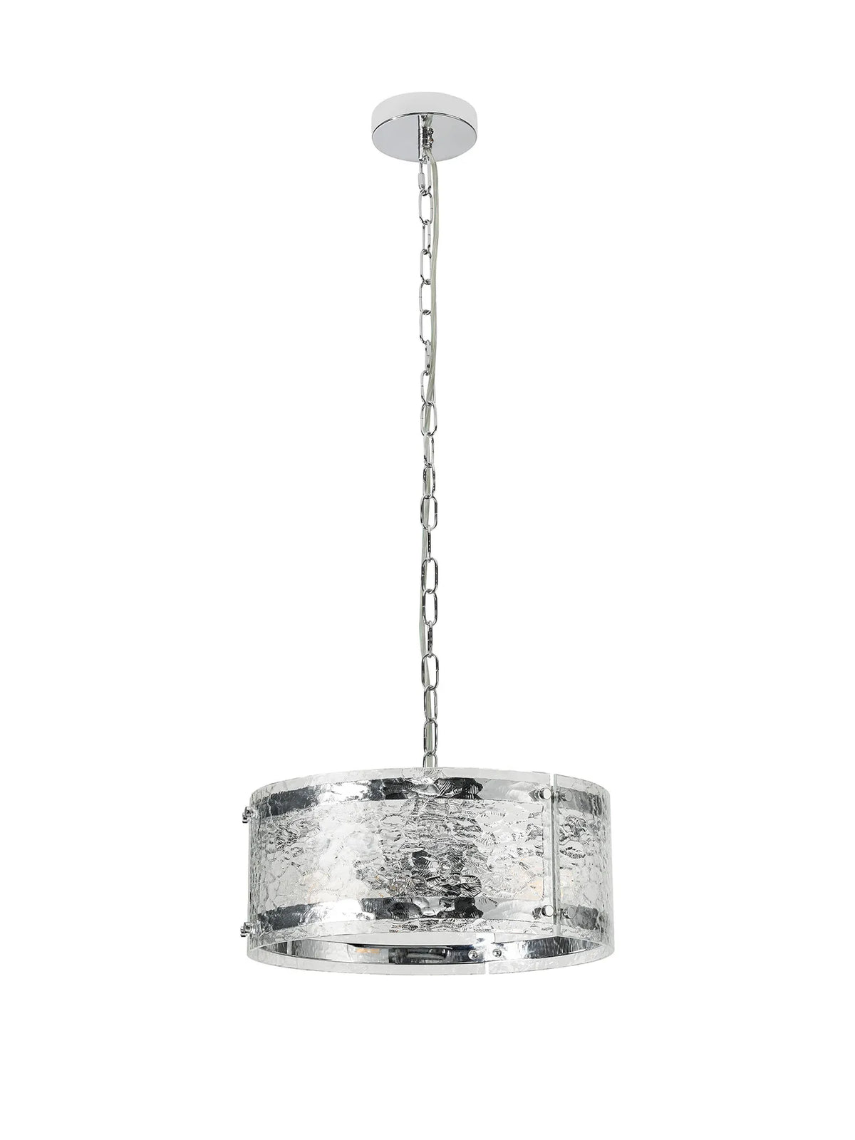 Portarlington 35cm Pendant Cobbled Glass