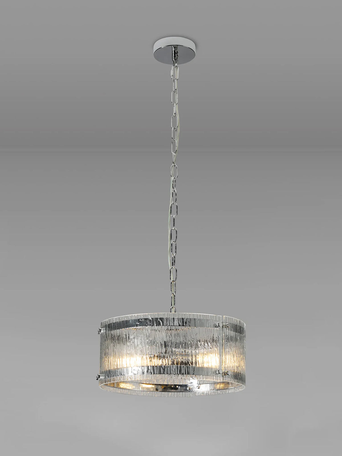 Portarlington 35cm Pendant Ripple Glass