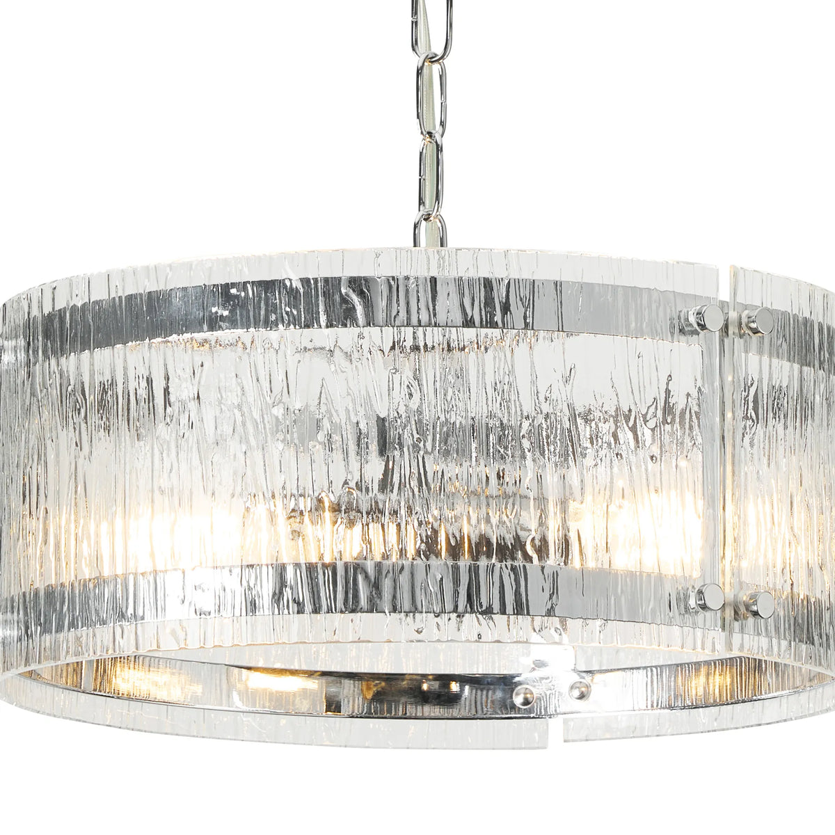 Portarlington 35cm Pendant Ripple Glass