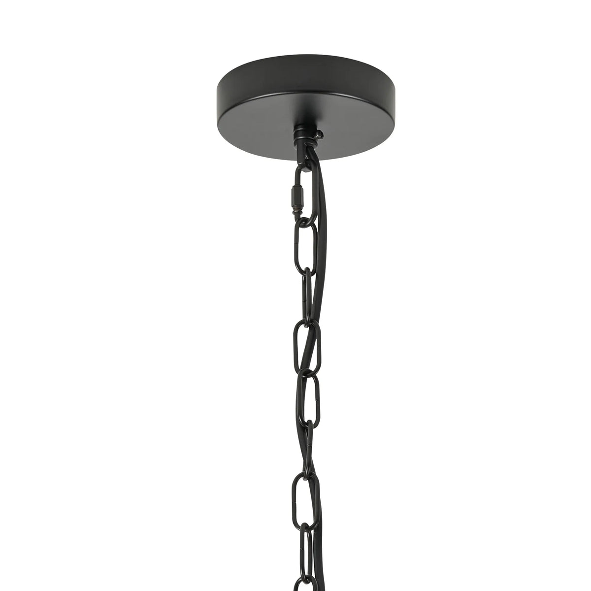 Portarlington 35cm Pendant Narrow Ribbed Glass
