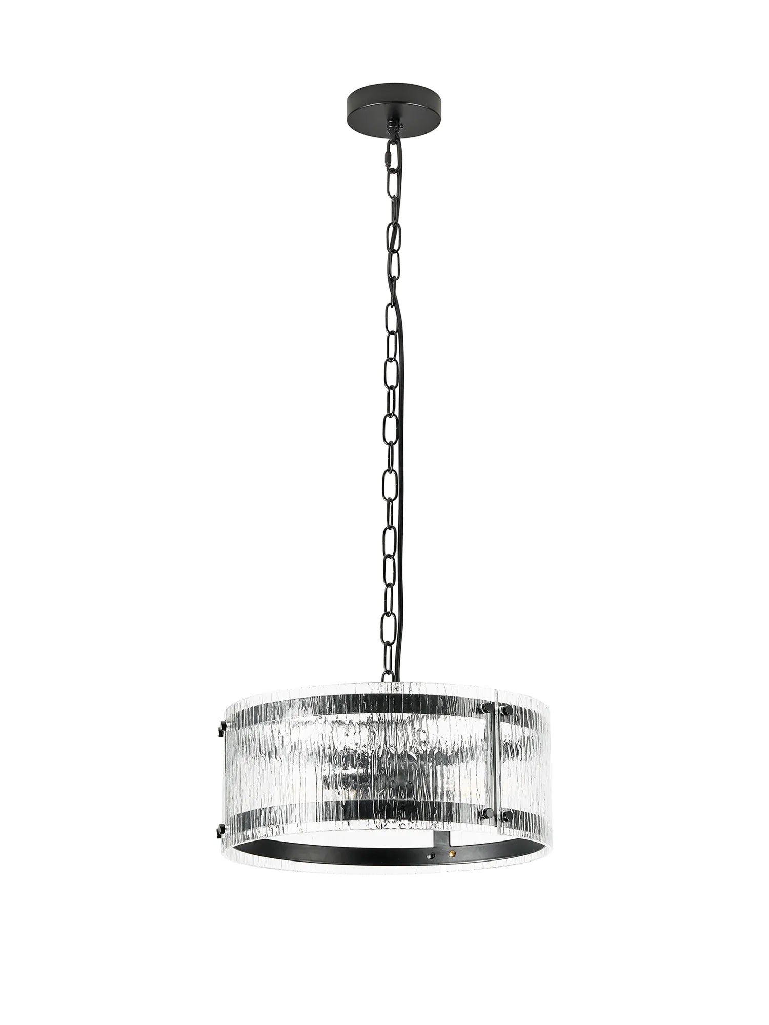 Portarlington 35cm Pendant Ripple Glass