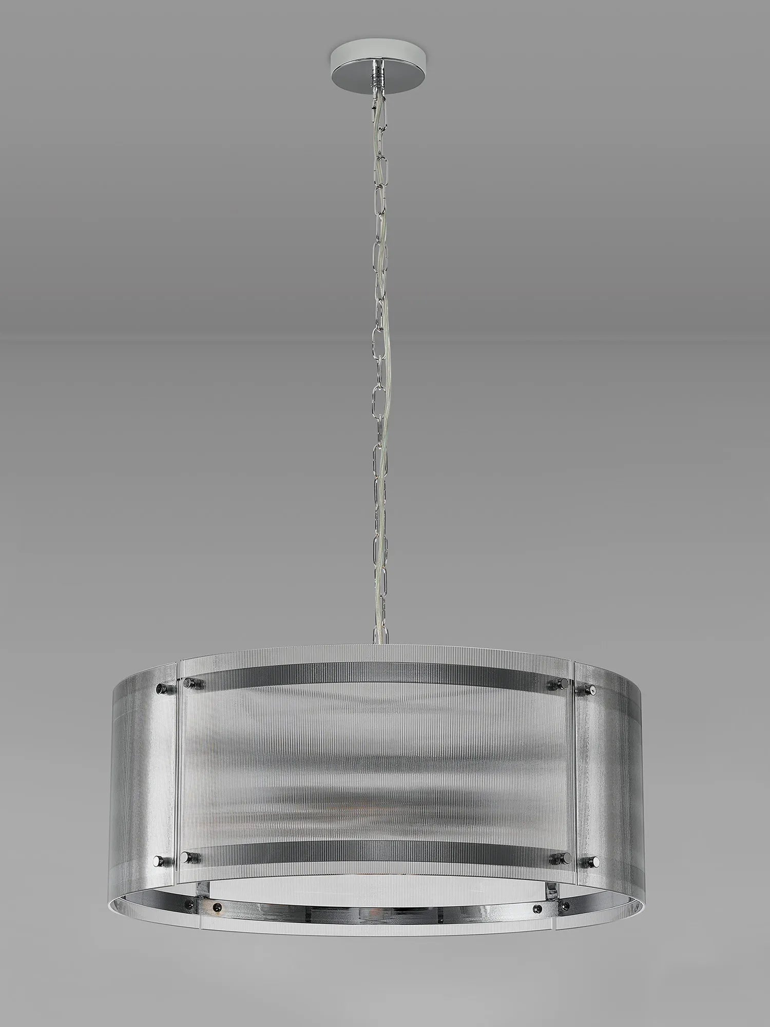 Portarlington Narrow Ribbed 56.5cm Pendant