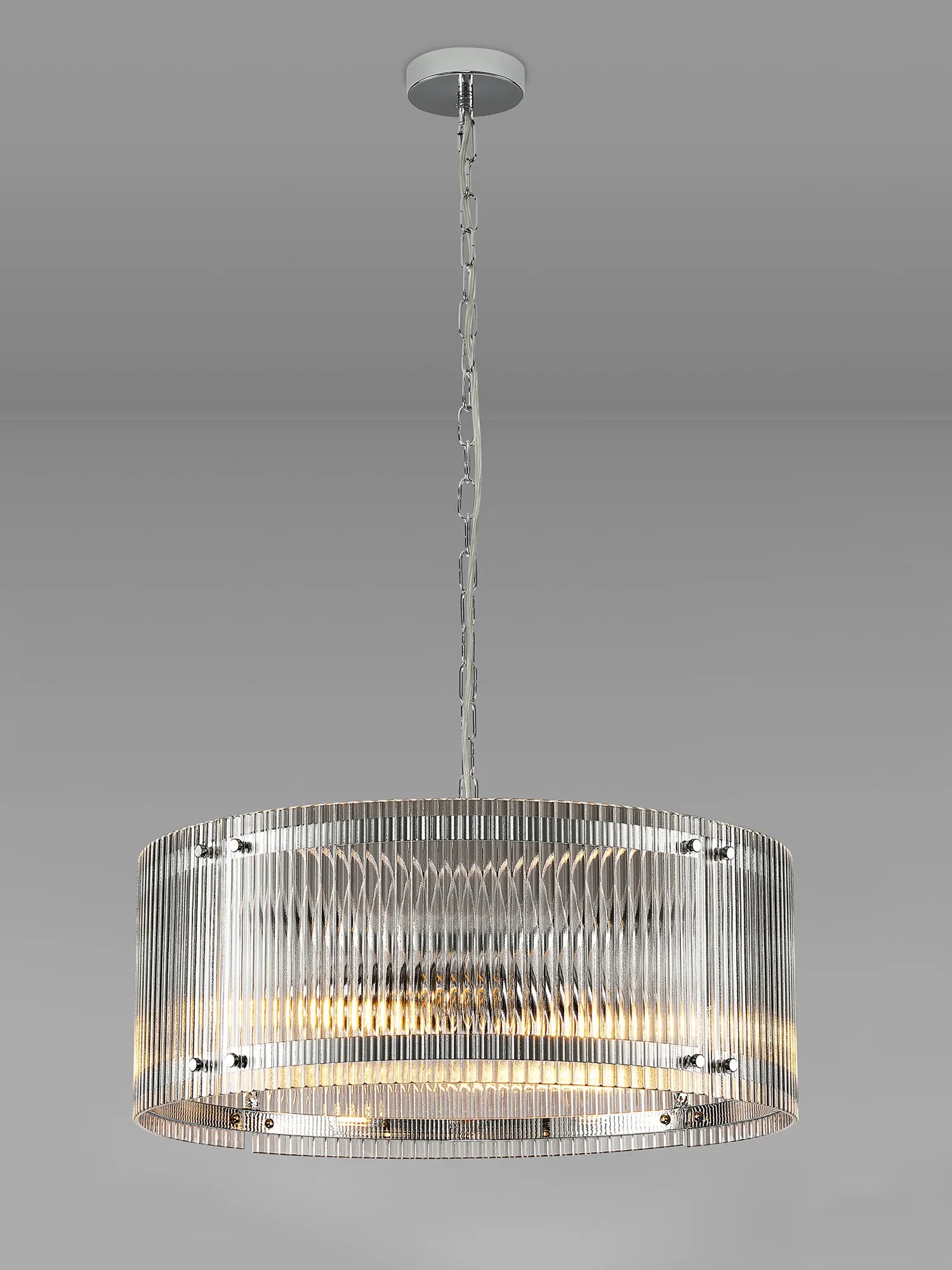 Portarlington Wide Ribbed 56.5cm Pendant