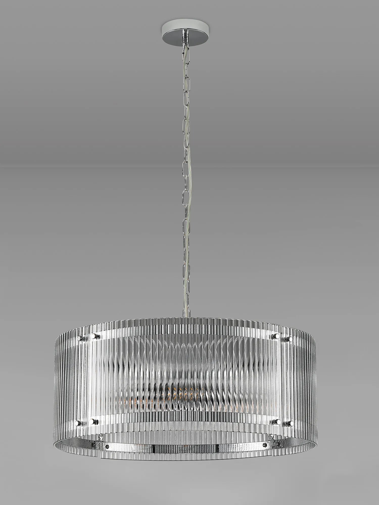 Portarlington Wide Ribbed 56.5cm Pendant