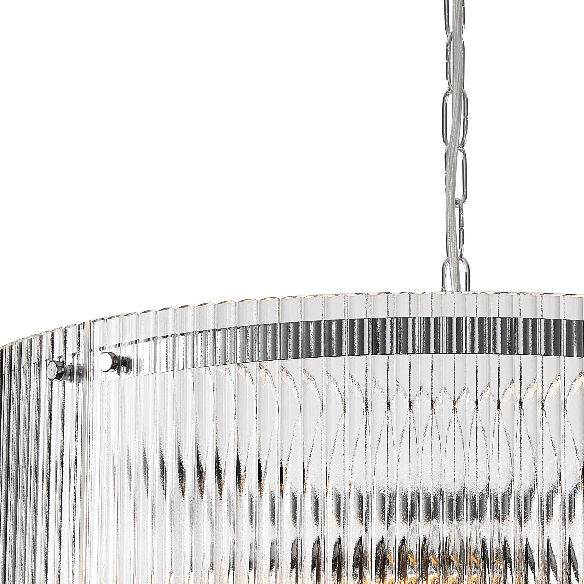 Portarlington Wide Ribbed 56.5cm Pendant