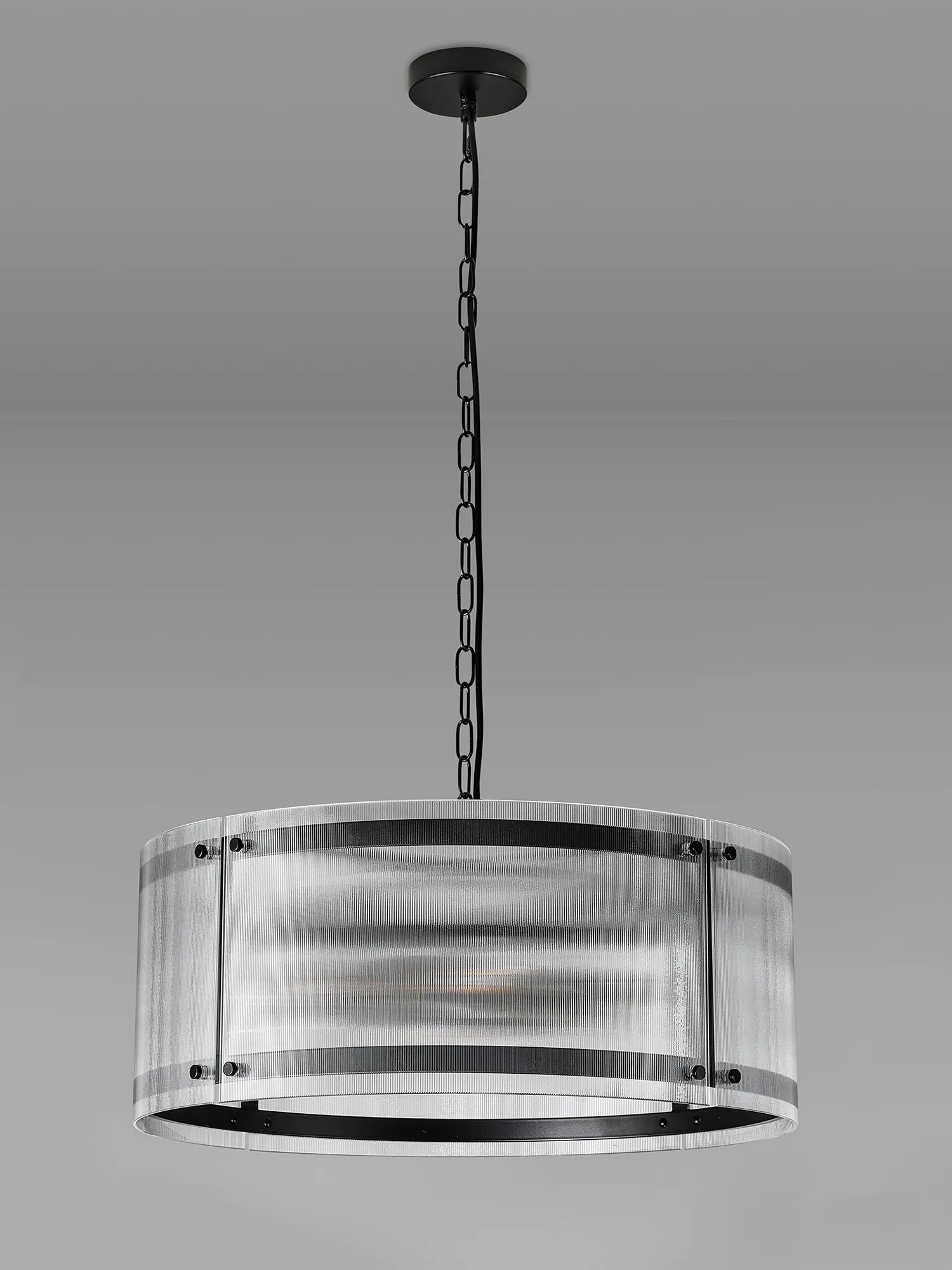 Portarlington Narrow Ribbed 56.5cm Pendant