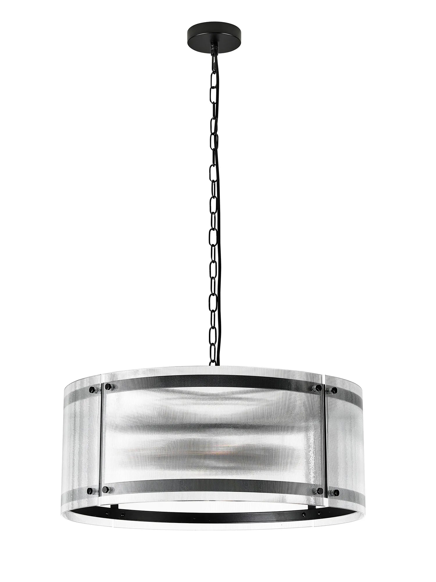 Portarlington Narrow Ribbed 56.5cm Pendant
