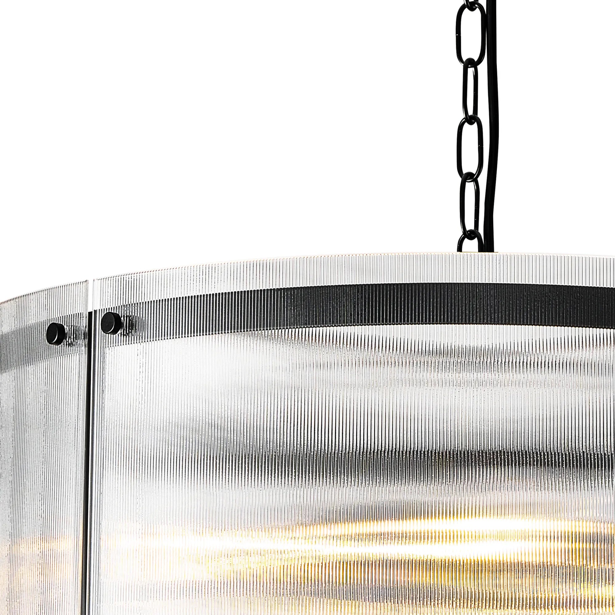 Portarlington Narrow Ribbed 56.5cm Pendant