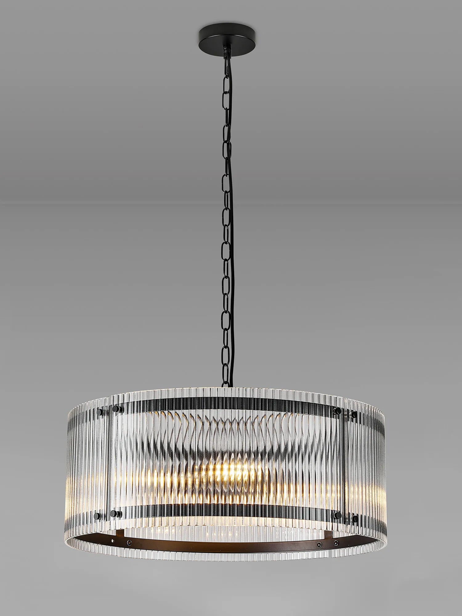 Portarlington Wide Ribbed 56.5cm Pendant