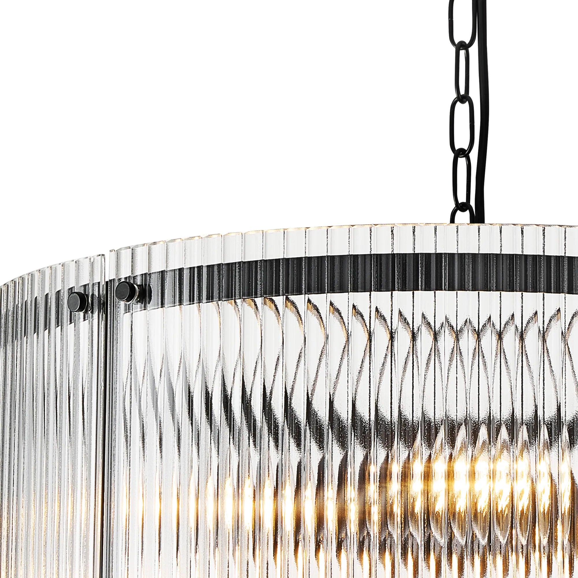 Portarlington Wide Ribbed 56.5cm Pendant