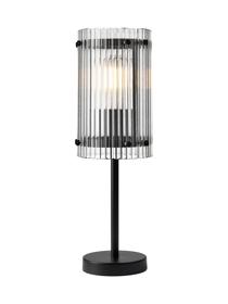 Portarlington Table Lamp Wide Ribbed Glass