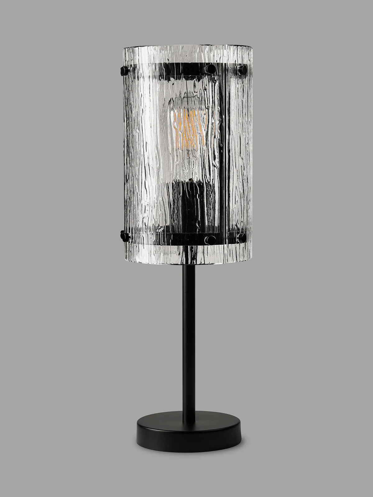 Portarlington Table Lamp Ripple Glass