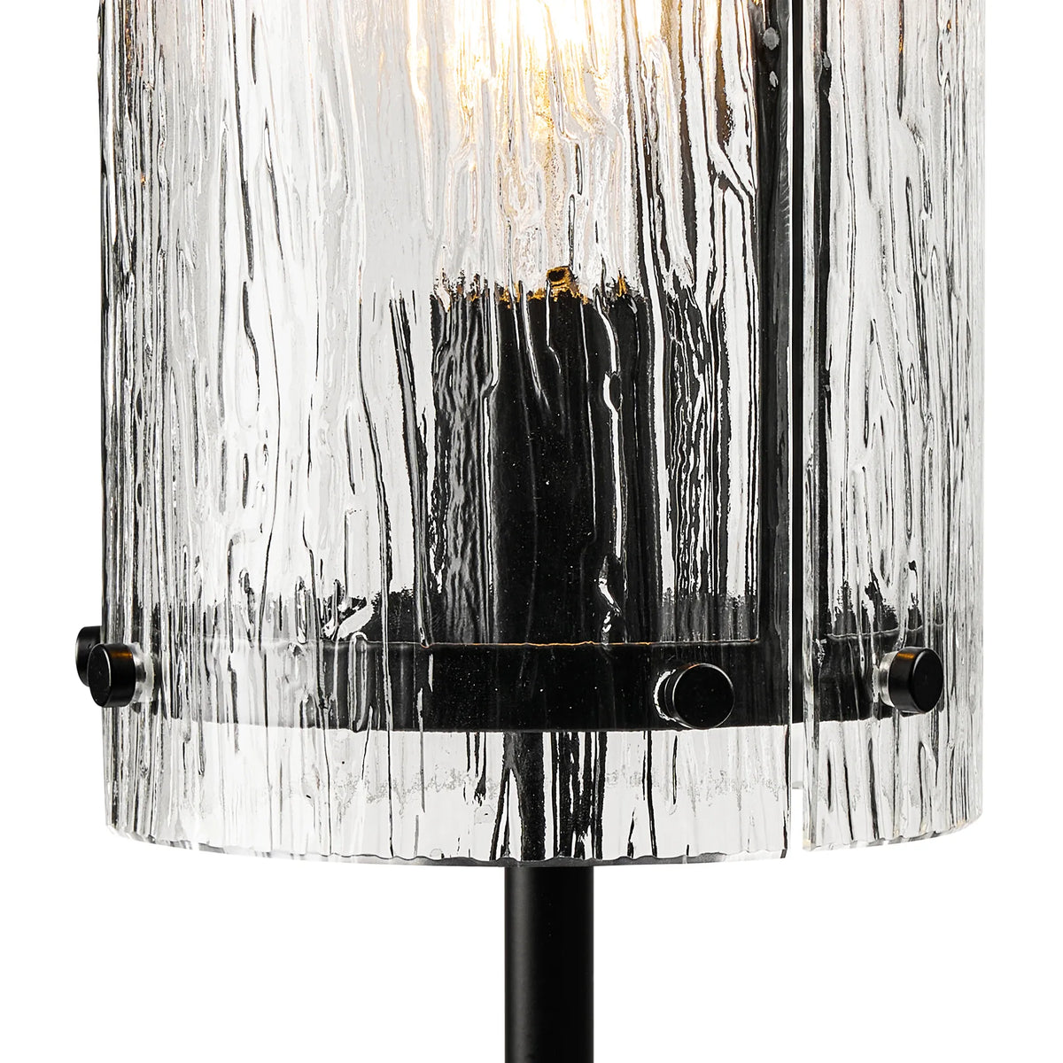 Portarlington Table Lamp Ripple Glass