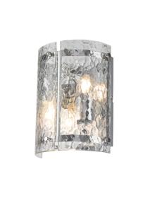 Portarlington Wall Light Cobbled Glass