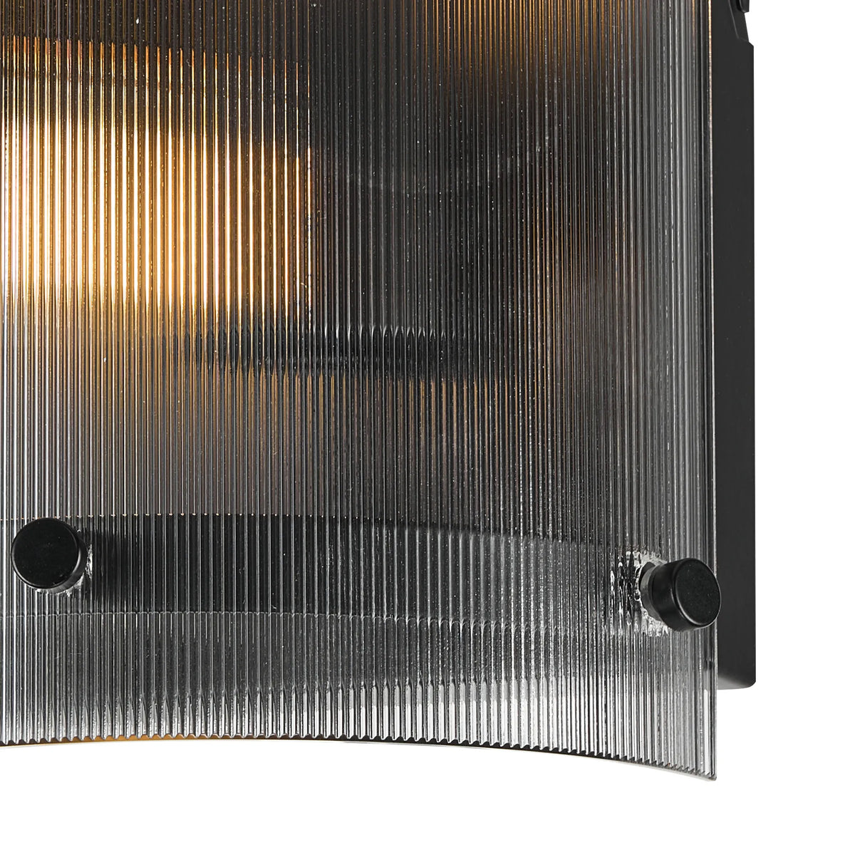 Portarlington Wall Light Narrow Ribbed Glass