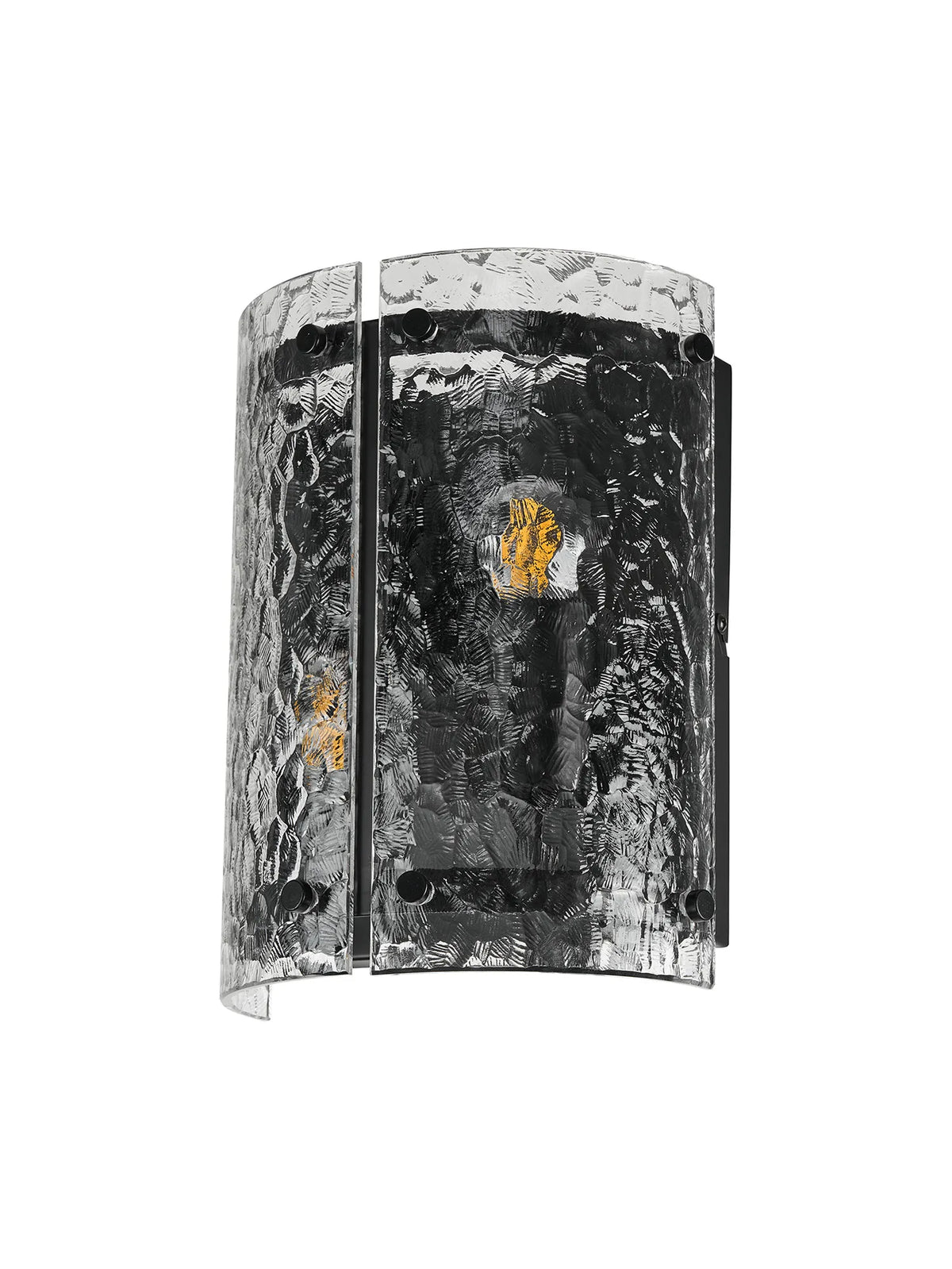 Portarlington Wall Light Cobbled Glass