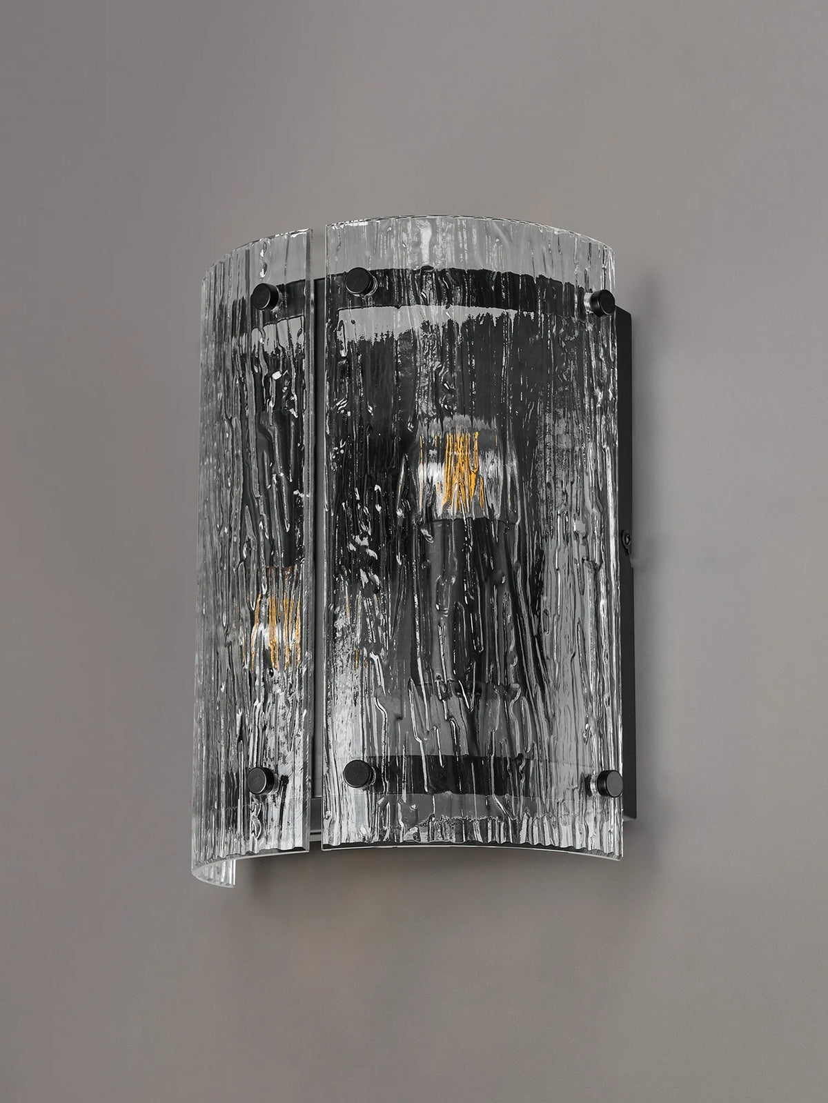 Portarlington Wall Light Ripple Glass