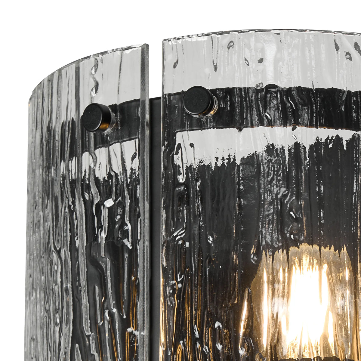 Portarlington Wall Light Ripple Glass