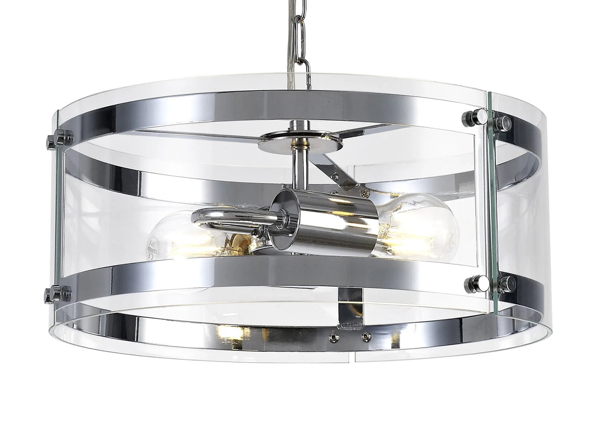 Portarlington 35cm Pendant Clear Glass