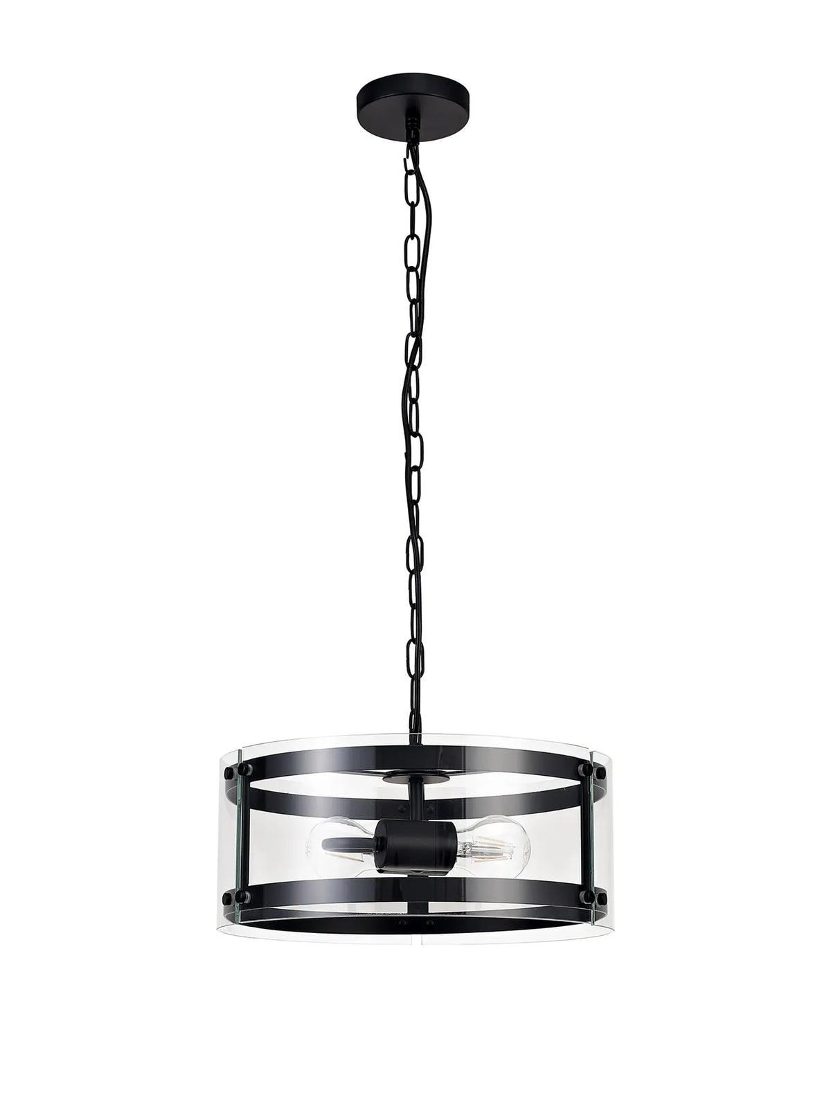 Portarlington 35cm Pendant Clear Glass