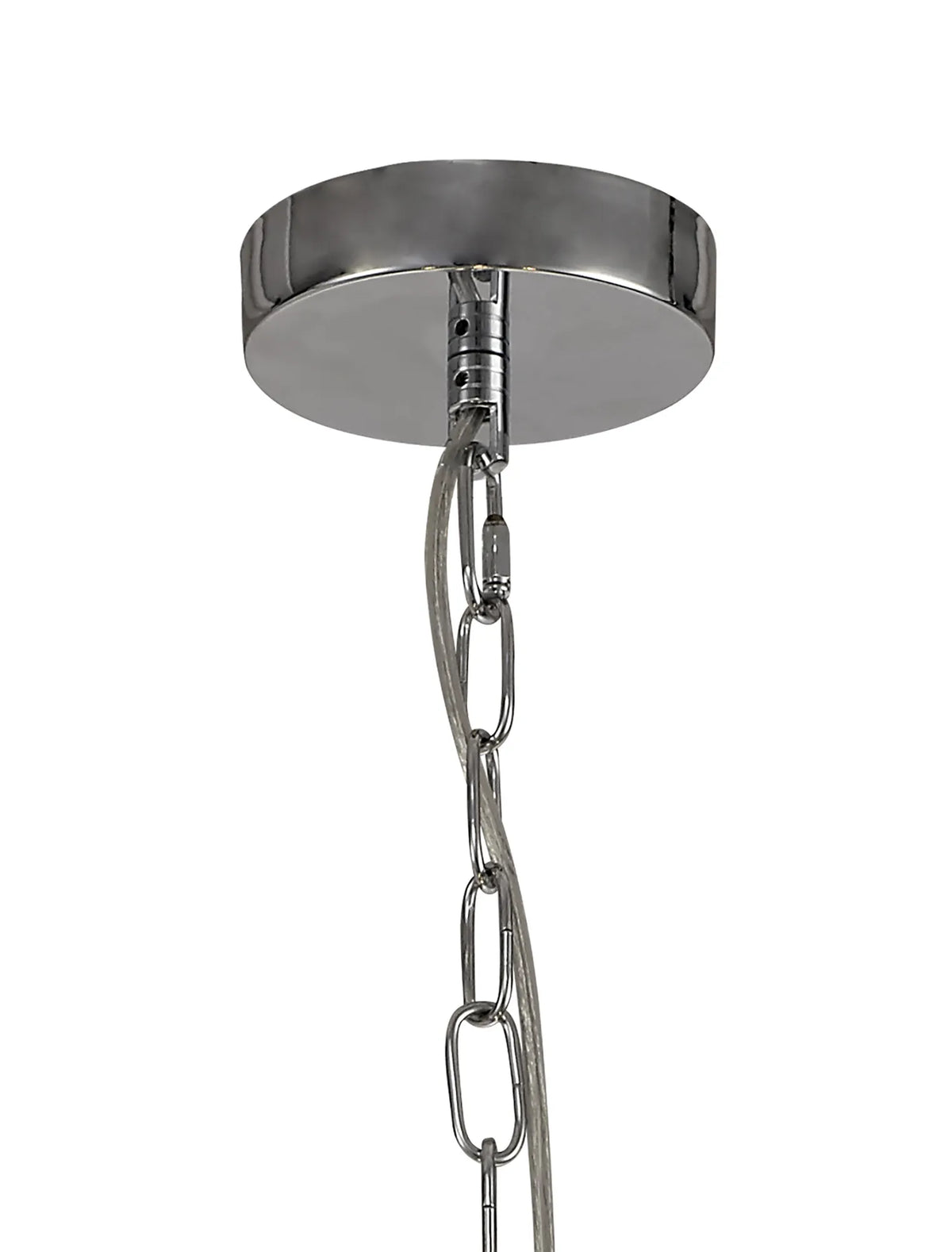 Portarlington Clear Glass 56.5cm Pendant