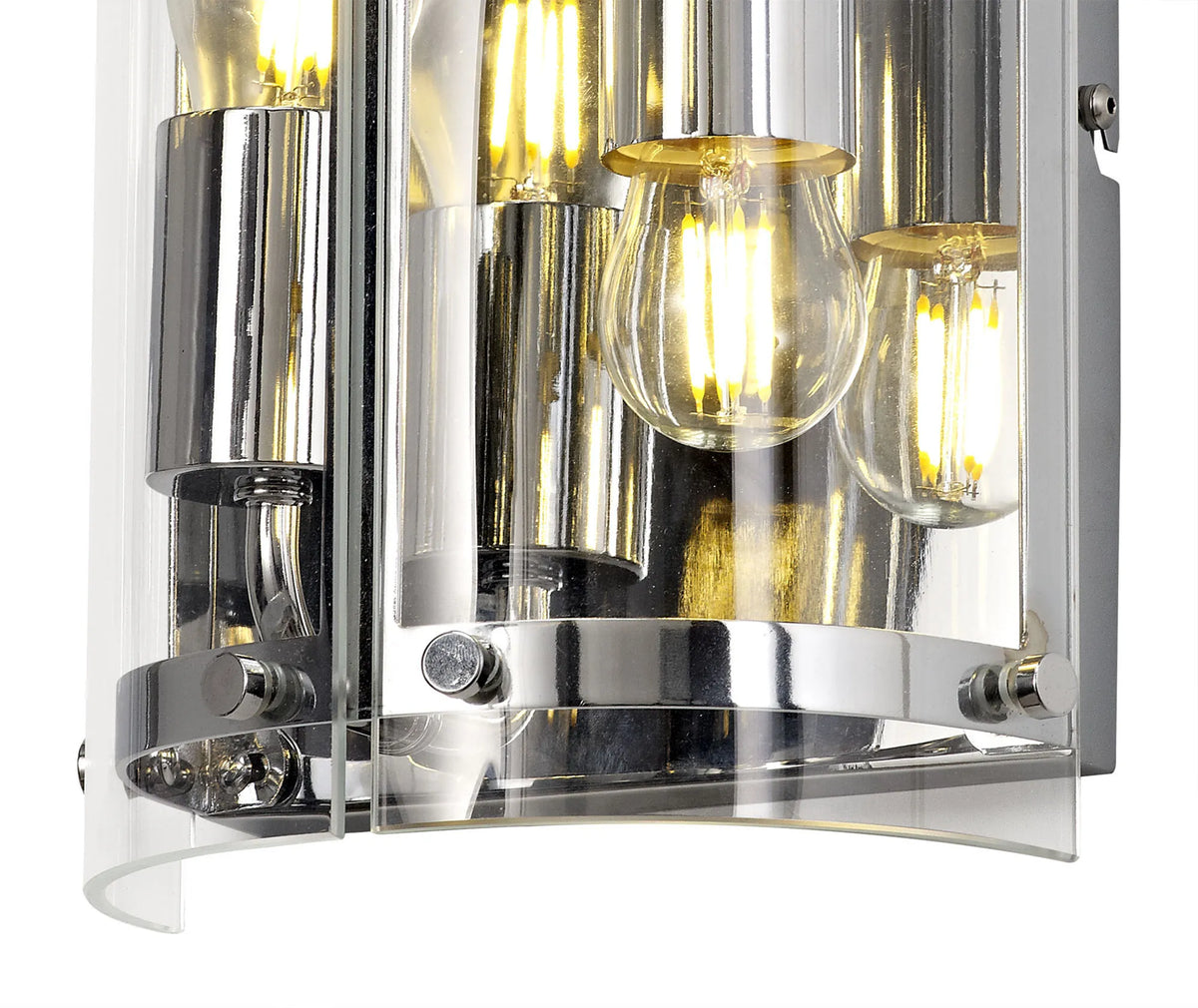 Portarlington Wall Light Clear Glass