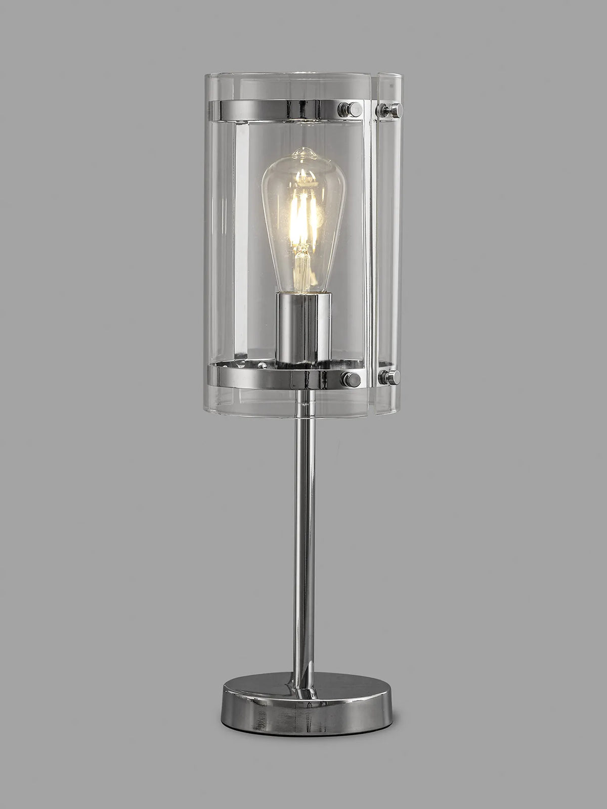 Portarlington Table Lamp Clear Glass