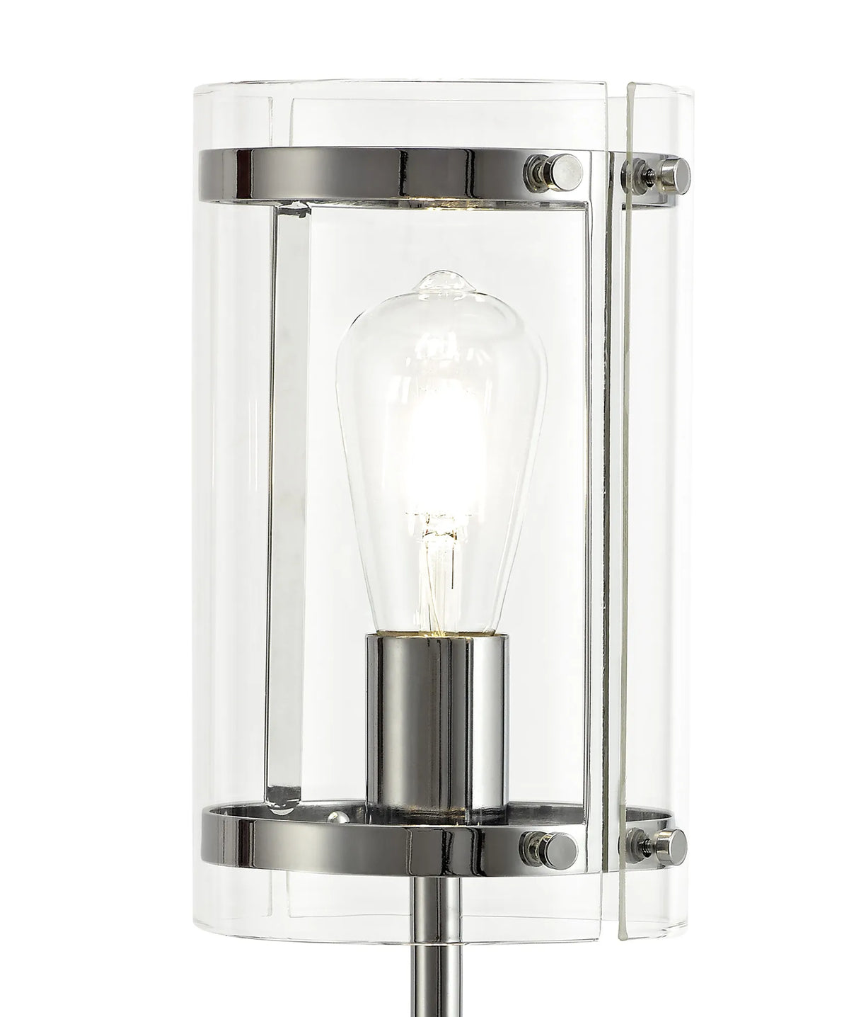 Portarlington Table Lamp Clear Glass
