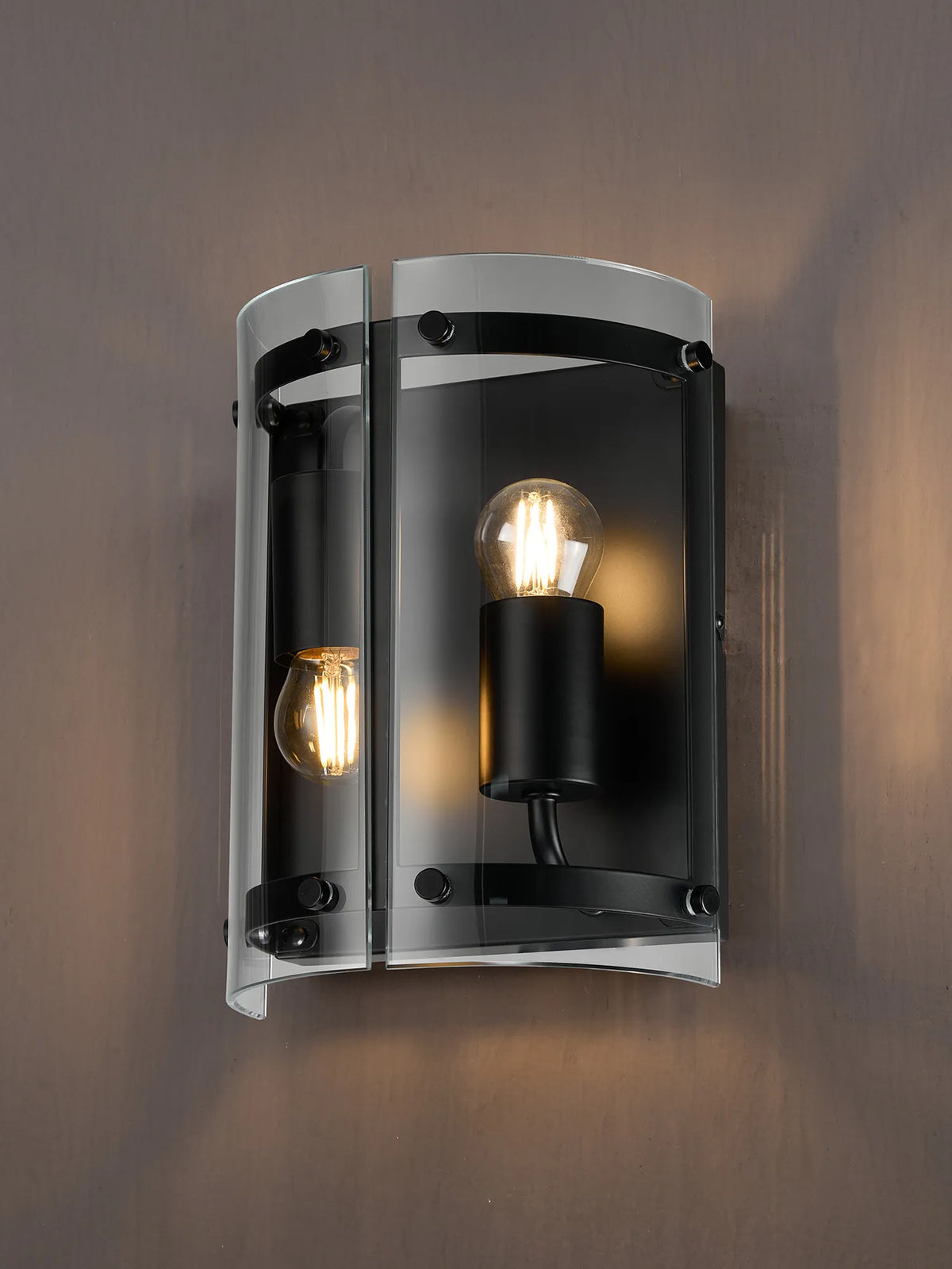 Portarlington Wall Light Clear Glass