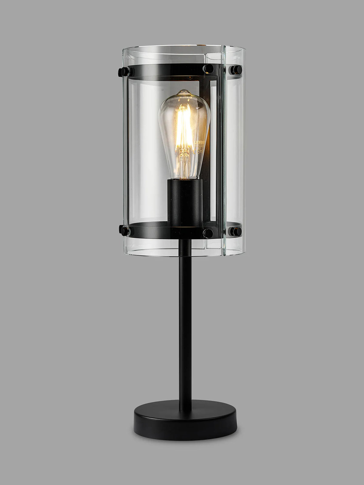 Portarlington Table Lamp Clear Glass