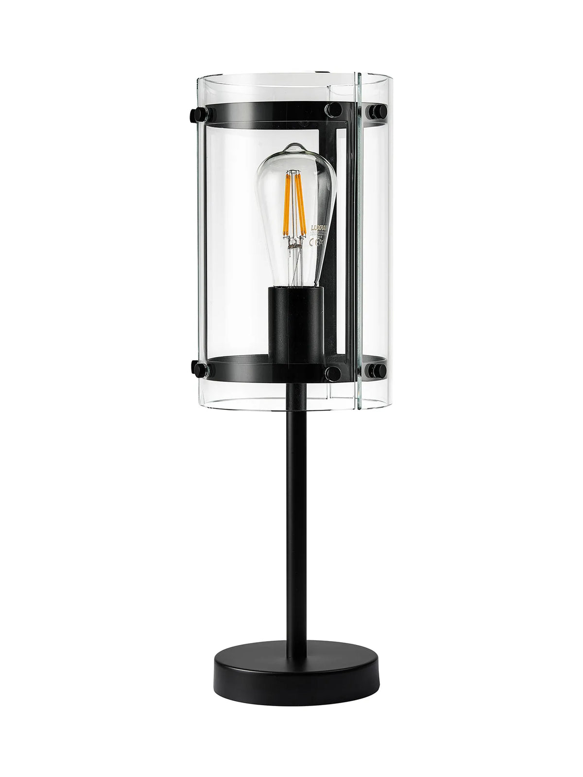 Portarlington Table Lamp Clear Glass