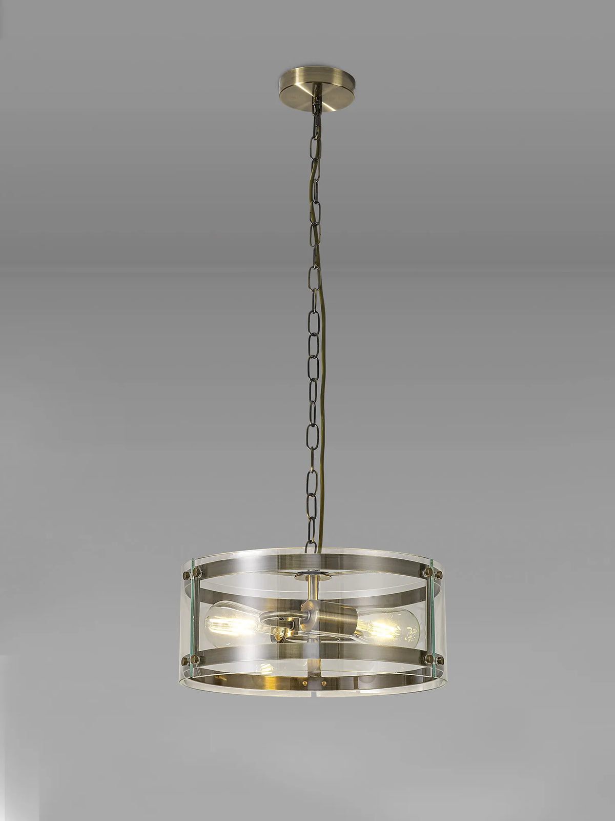 Portarlington 35cm Pendant Clear Glass