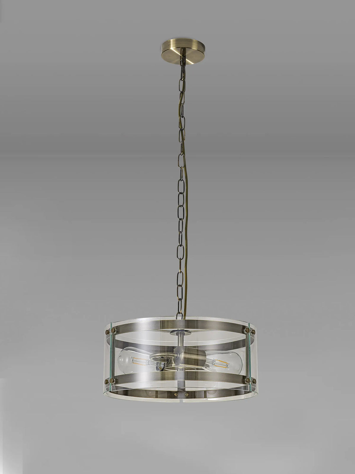 Portarlington 35cm Pendant Clear Glass