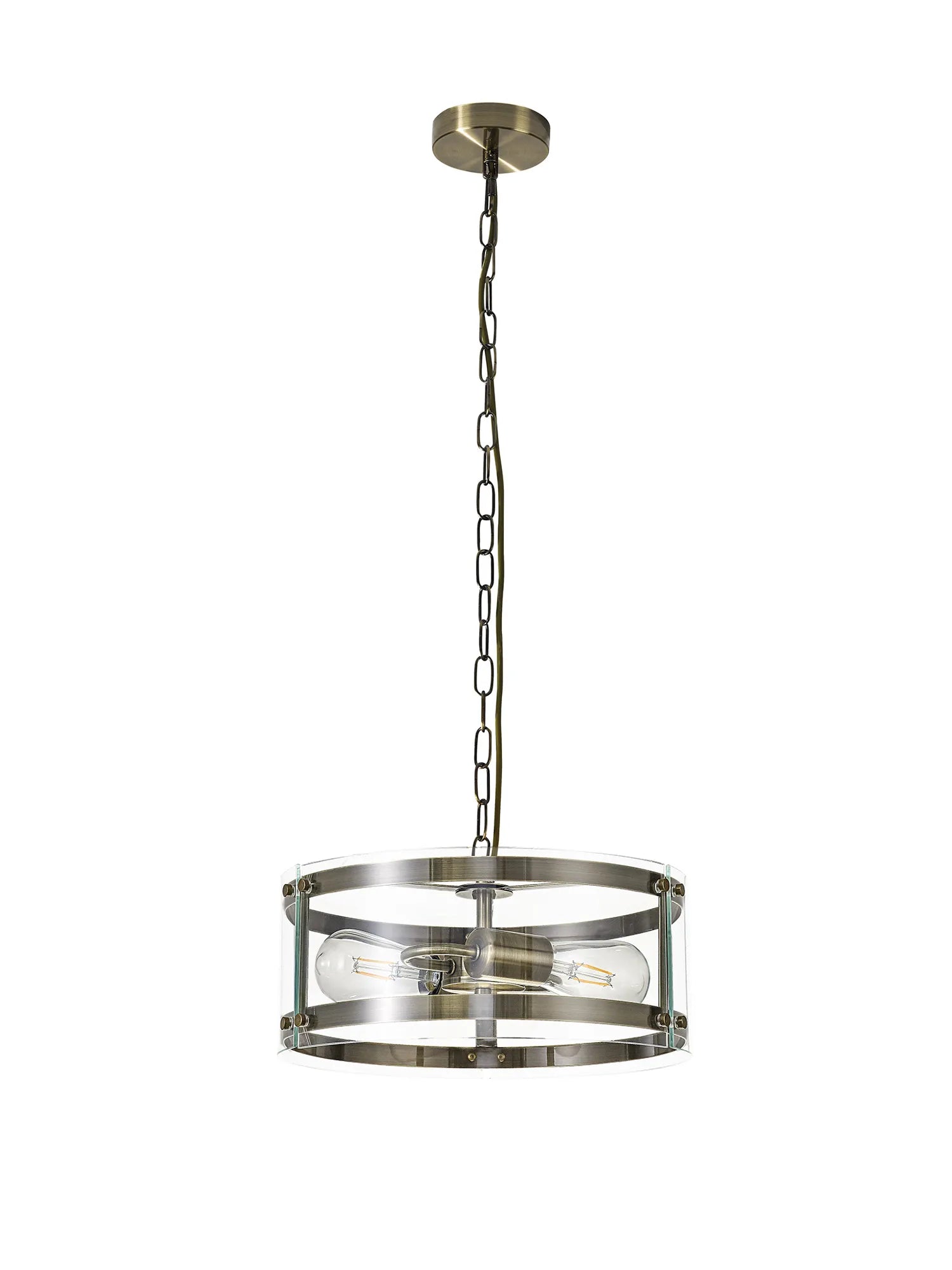 Portarlington 35cm Pendant Clear Glass