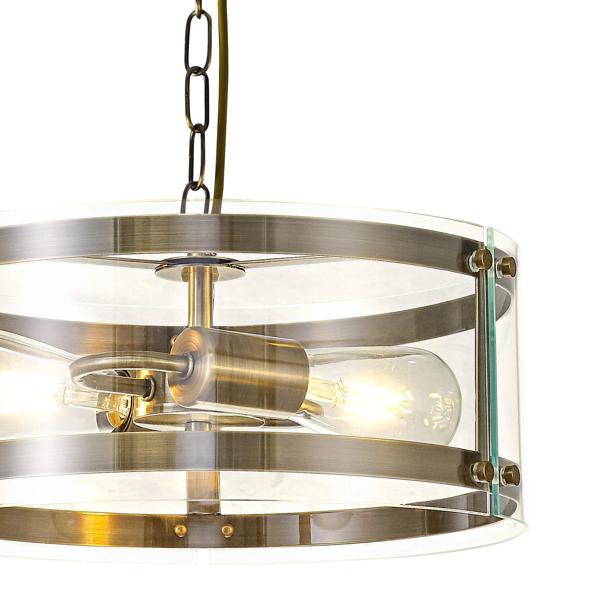 Portarlington 35cm Pendant Clear Glass