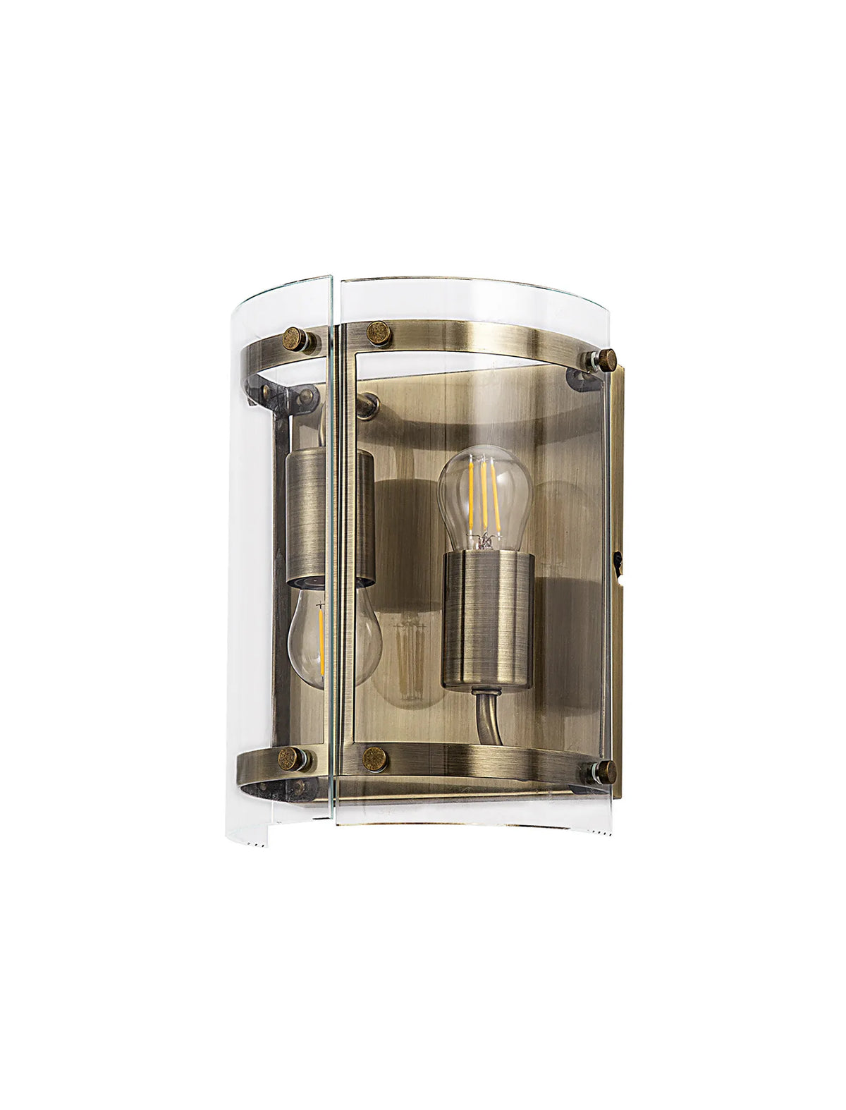 Portarlington Wall Light Clear Glass