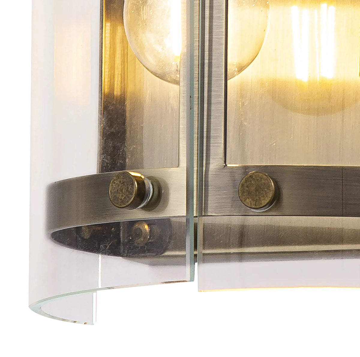 Portarlington Wall Light Clear Glass