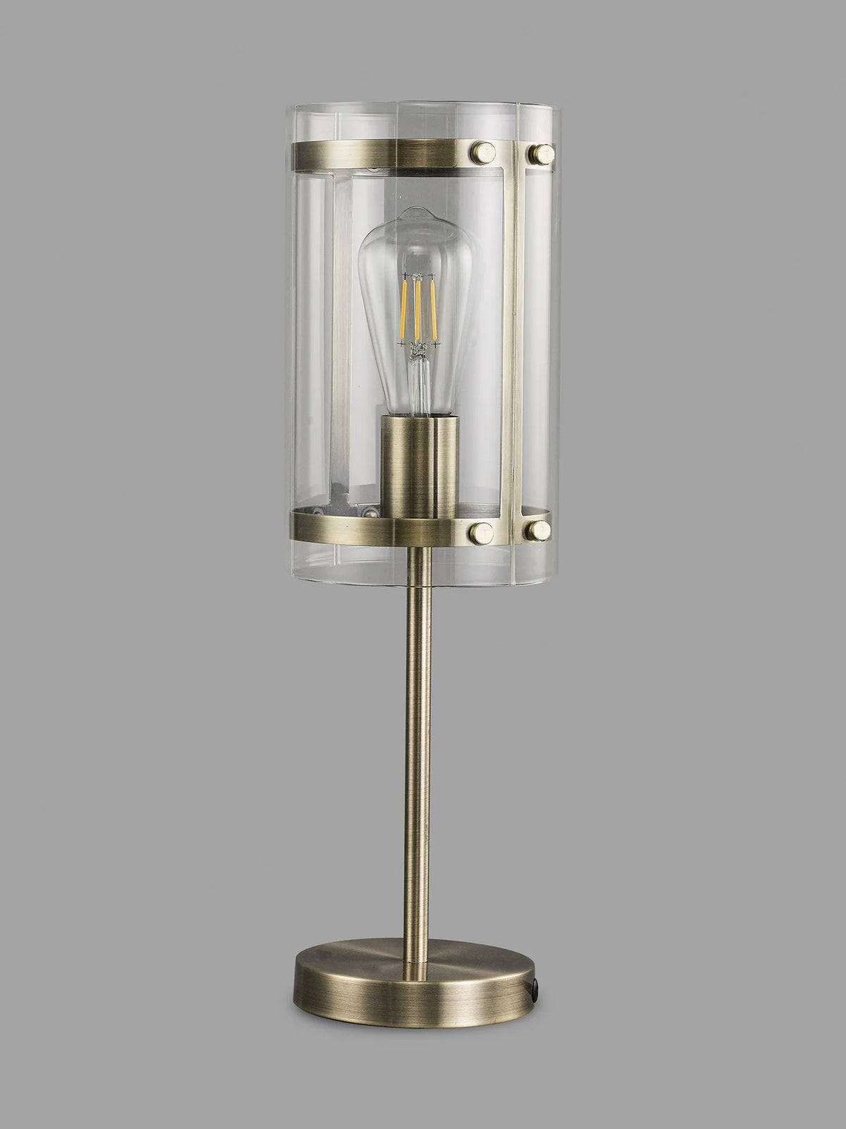 Portarlington Table Lamp Clear Glass
